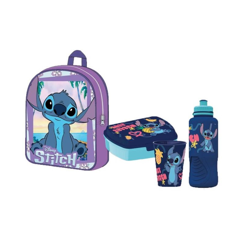 Astuccio trousse 13,5x10x9cm Stitch Disney Seven